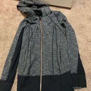 Lululemon hoodie black and white